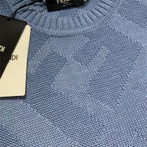 FENDI スーパー コピー ニットTシャツ タッセル飾り コットン ダブルガーゼ ジャカード編み フェンディ