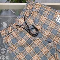 夏BURBERRY バーバリー コピー チェックショートパンツ オーバーサイズ メンズリゾートショーツ