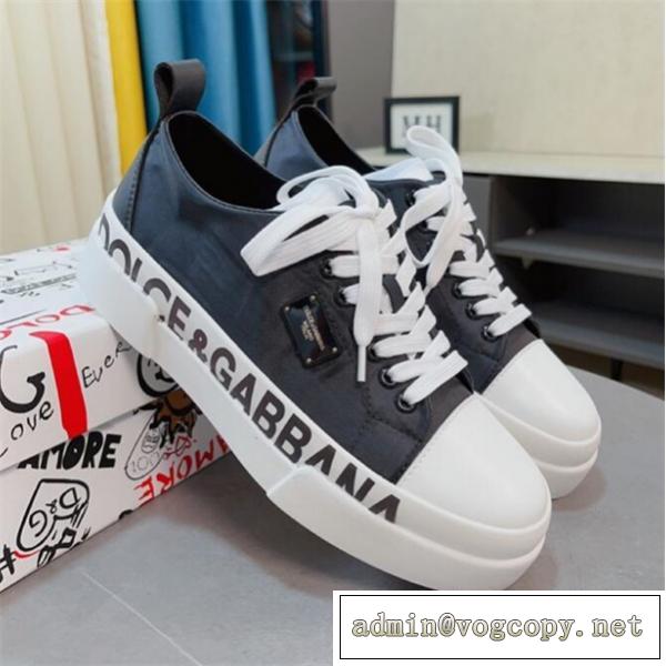 オールシーズン活躍できる ドルチェ＆ガッバーナ コピー スニーカー Dolce&Gabbana ポルトフィーノ ライトー
