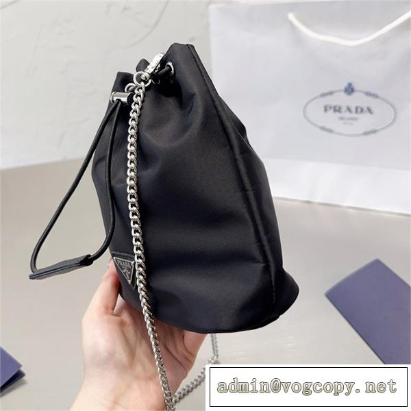 エレガンスな美しい PRADA コピー かごバッグ Reナイロン ミニバッグ