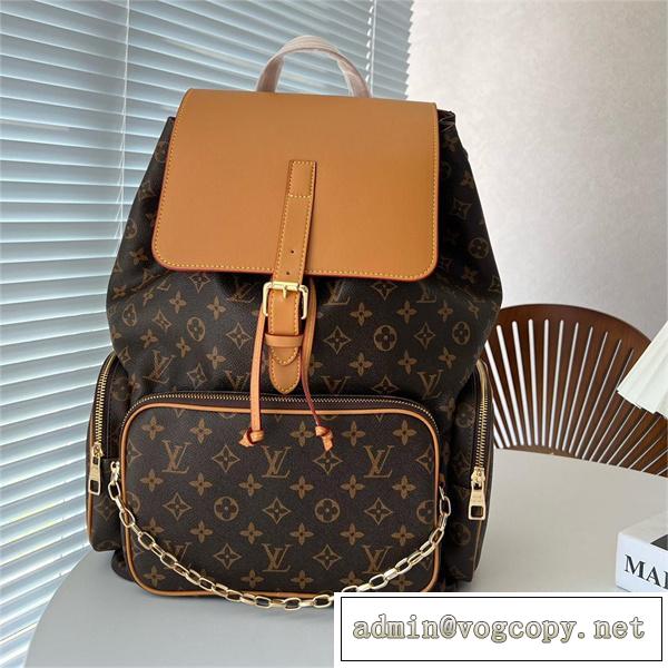 目を惹く大人気作★LOUIS VUITTON コピー リュック モノグラム 柄 ルイヴィトン レトロ