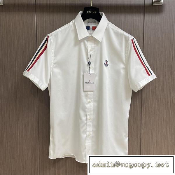 おすすめトレンド新作 MONCLER スーパーコピー ポロシャツ ロゴ 半袖 柔らかい手触り モンクレール カジュアル＆ビジネス