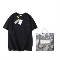 今年大好評だった DIOR コピー Tシャツ ディオール 刺繡ロゴ ミニマル シンプル 純綿生地
