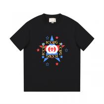 【高品質】 とても良い抜け感を演出 GUCC1 スーパーコピー Tシャツ 星 デジタルプリントロゴ カップルにおすすめ
