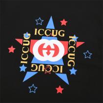 【高品質】 とても良い抜け感を演出 GUCC1 スーパーコピー Tシャツ 星 デジタルプリントロゴ カップルにおすすめ