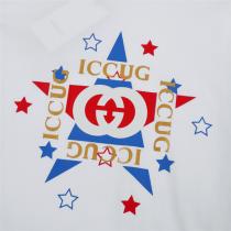 【高品質】 とても良い抜け感を演出 GUCC1 スーパーコピー Tシャツ 星 デジタルプリントロゴ カップルにおすすめ