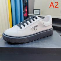 颯爽と現れる♪ プラダ スーパーコピー スニーカー PRADA 軽量で柔軟 光沢感 三角ロゴ
