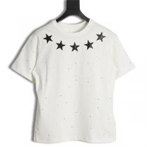 着れてオシャレに魅せれ クロムハーツ コピー Tシャツ 星 シリーズ ラインストーン CHROME HEARTS 2色 