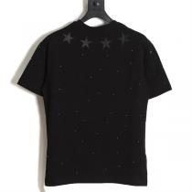 着れてオシャレに魅せれ クロムハーツ コピー Tシャツ 星 シリーズ ラインストーン CHROME HEARTS 2色 