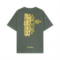 2026春夏新作 クロムハーツ コピー Tシャツ 水洗い処理 プリントロゴ 純綿素材 2色 クロス