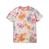2026ssトレンド新作 クロムハーツ 偽物 Tシャツ グラデーション ロゴプリント 男女兼用 100%コットン生地 