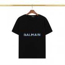 2026おすすめアイテム バルマン コピー Tシャツ BALMAIN レーザーロゴ オデル生地  