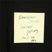 おしゃれ感度が高まる BALENCIAGA コピー Tシャツ 付箋紙 バレンシアガ コットン100% グラフィック 