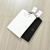 シンプルが最高☆☆ モンクレール スーパーコピー Tシャツ 刺繡ロゴ MONCLER 丸首デザイン 柔軟性100%