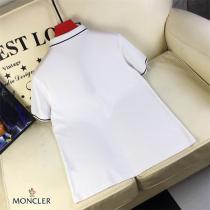 春夏を問わず使用できる☆☆MONCLER スーパー コピー ポロシャツ モンクレール ロゴ貼り付け リラックス感