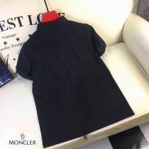 愛用していた今年トレンド♪♪ モンクレール 偽物 ポロシャツ MONCLER ロゴプリント柄 柔らかく手触り