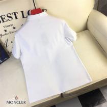 愛用していた今年トレンド♪♪ モンクレール 偽物 ポロシャツ MONCLER ロゴプリント柄 柔らかく手触り