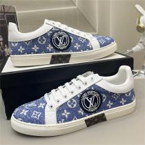 ♪2026年春夏流行り ルイヴィトン コピー スニーカー カジュアル 韓国 メンズ レザー LOUIS VUITTON