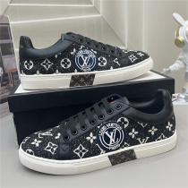 ♪2026年春夏流行り ルイヴィトン コピー スニーカー カジュアル 韓国 メンズ レザー LOUIS VUITTON