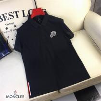優しい雰囲気を醸し出し MONCLER コピー ポロシャツ モンクレール 上品で快適 ロゴ貼り付け