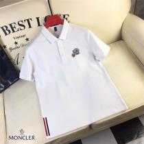 優しい雰囲気を醸し出し MONCLER コピー ポロシャツ モンクレール 上品で快適 ロゴ貼り付け