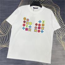 2026春夏新作 ルイヴィトン スーパーコピー Ｔシャツ LOUIS VUITTON ロゴプリント カジュアル 純綿生地 