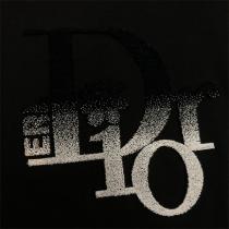 2026ssおすすめの春夏コーデ ディオール コピー Tシャツ DIOR フロッキ一 加工立体 定番ロゴ 