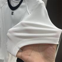 一枚で存在感を放つ CELINE スーパーコピー Tシャツ シンプル ニット素材 レディース セリーヌ