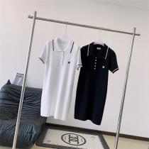 トレンド感たっぷり★ セリーヌ スーパーコピー ワンピース 金属ロゴ CELINE レディース ニット素材