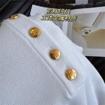 トレンド感たっぷり★ セリーヌ スーパーコピー ワンピース 金属ロゴ CELINE レディース ニット素材