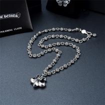 存在感を放つ CHROME HEARTS スーパーコピー ボートアンカー ネックレス 男女兼用 クロムハーツ