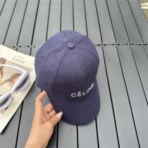 2026夏のアイテム♥CELINE スーパーコピー キャップ ロゴ セリーヌ 元気いっぱい パープル系好き