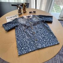 1AB6O4 上品LV × YK インフィニティドットデニムシャツ☆LOUIS VUITTON ルイヴィトンシャツコピー品質保証