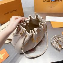 【Ⅿ46545】LOUIS VUITTON スーパーコピー かごバッグ Summer Bundle ルイヴィトン ドローストリング 牛革