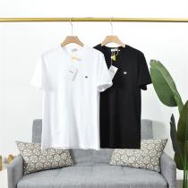 品質保証 DIORｔシャツコピー☆ディオール半袖洋服☆刺繡ロゴデザインシンプルスタイル☆ブラック☆ホワイト