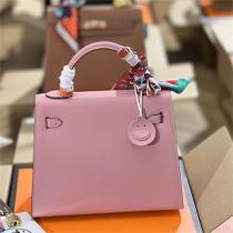 ★入手困難アイテム★ HERMES 偽物 バーキンバッグ Kelly25 エルメス 馬のキーホルダー スカーフ