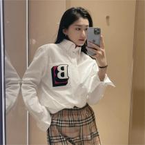 2026年春夏の新作 BURBERRY 偽物 シャツ タオル刺繍 バーバリー 立体ｂロゴ オーバーサイズ 男女兼用