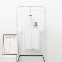 2026ssトレンド LOUIS VUITTON コピー ポロシャツ ルイヴィトン FOREVER ロゴプリント柄 ポケット 100%コットン　