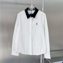 23年春先のアイテム Saint Laurent スーパーコピー シャツ レディース イヴ・サンローラン ミニマル エレガント風
