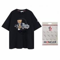 春夏コレクション MONCLER 偽物 Tシャツ 柄 プリント モンクレール 半袖 色落ちしない 夏に欠けない一品