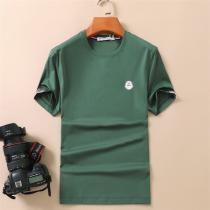 2026年の人気が急上昇 モンクレール スーパーコピー Tシャツ モダール生地 ロゴ貼り付け ラインストーン 
