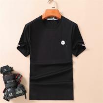 2026年の人気が急上昇 モンクレール スーパーコピー Tシャツ モダール生地 ロゴ貼り付け ラインストーン 