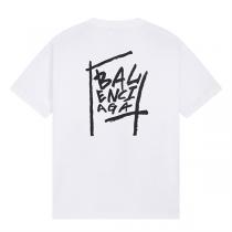 ♥今年大好評♥ BALENCIAGA コピー Tシャツ オーバーサイズ バレンシアガ サイン ロゴプリント 
