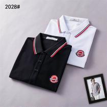 春夏のコレクション MONCLER コピー ポロシャツ ボタン ロゴ貼り付け 刺繡 モンクレール 綿素材