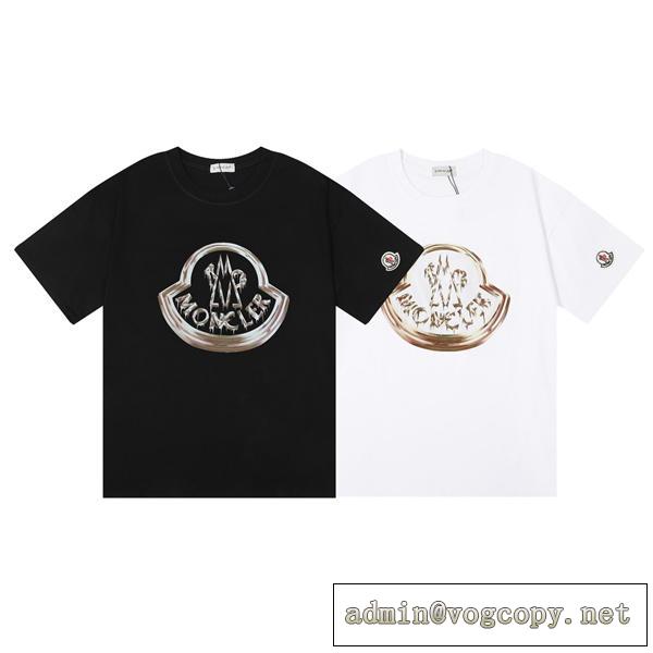SNSで話題沸騰中 モンクレール コピー Ｔシャツ MONCLER コットン 色落ちしない 男女兼用 