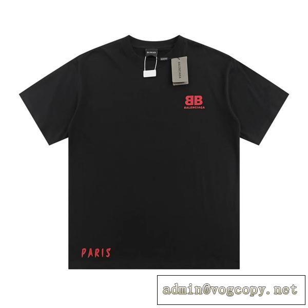 2026コレクション バレンシアガ 偽物 Tシャツ 定番 ロゴ BALENCIAGA 間違いなく人気が集中する 