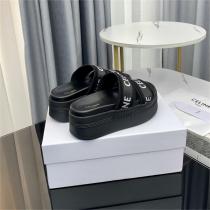 2026年コレクション CELINE コピー サンダル セリーヌ メッシュ ジャカード テキスタイル スライド