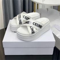 トレンド感を出す セリーヌ コピー サンダル CELINE メッシュ ジャカード テキスタイル スライド