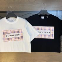 きれいめ大人スタイル BURBERRY スーパーコピー Tシャツ ロゴ 文字 半...