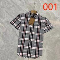 抜け感おすすめ バーバリー 偽物 ポロシャツ チェック柄 カジュアル BURBERRY コットン100% 